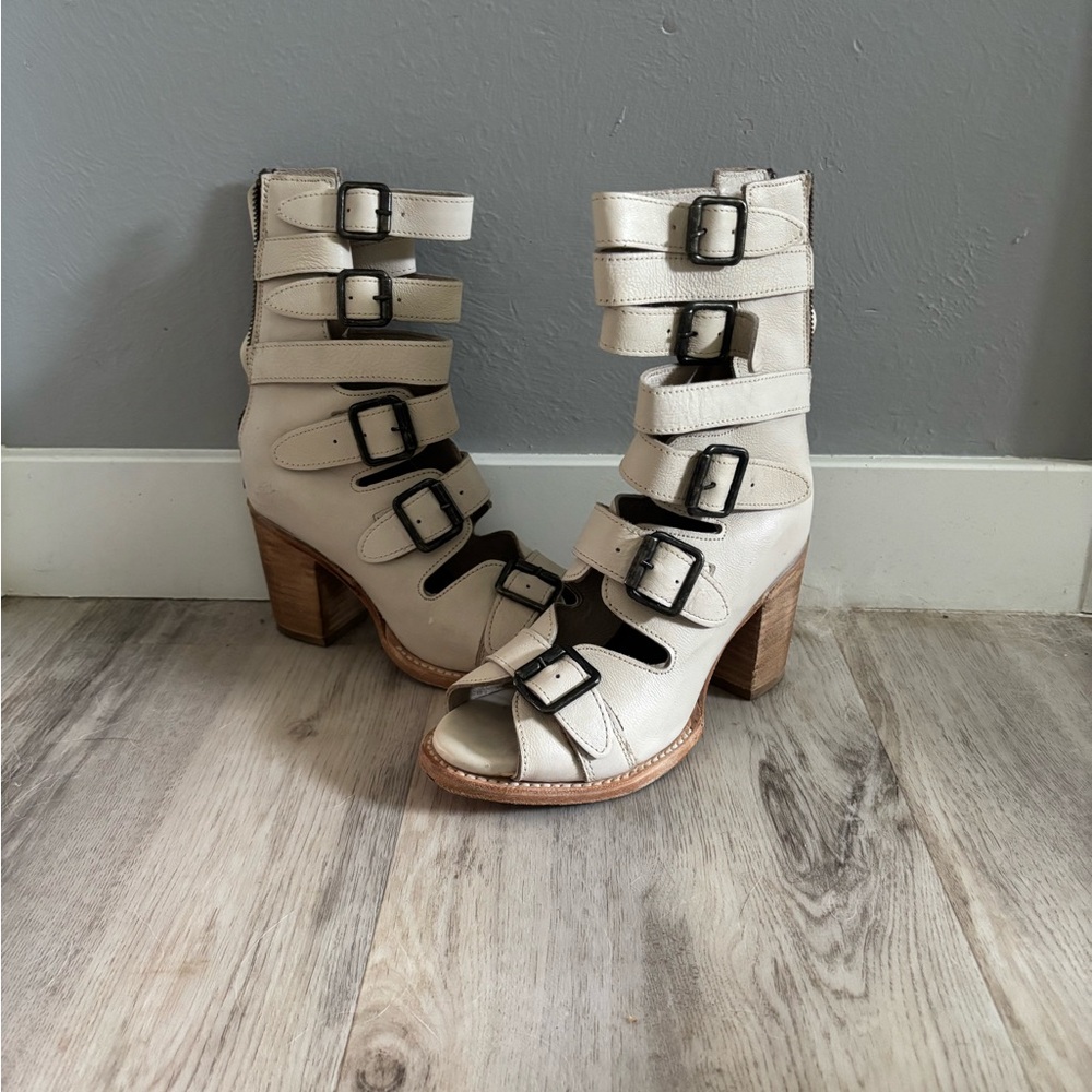 Freebird by Steven Cream and Black Heels